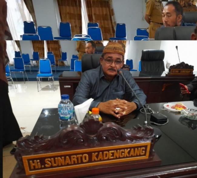 Di Duga Pekerjaan Tidak Beres, DPRD Boltim Sunarto Minta Inspektorat Periksa Kembali