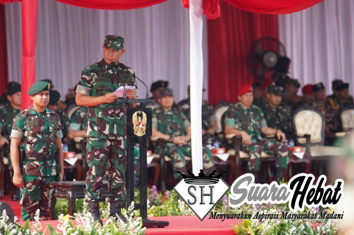 Sukseskan Pemilu 2024, Kasad Jenderal TNI Agus Pimpin Apel Gelar Pasukan di Lapangan Silang Monas