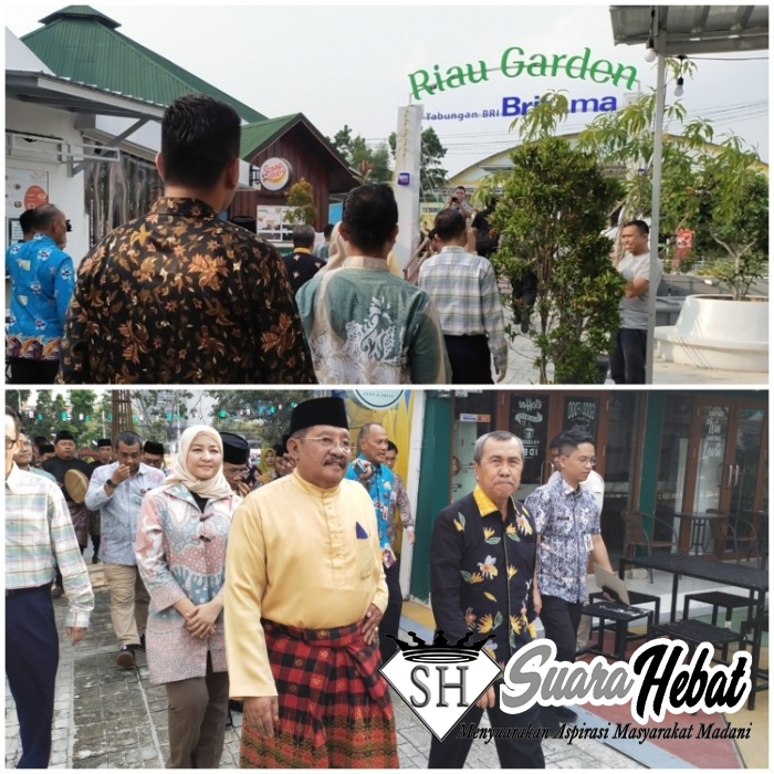 Jadi Pertama di Sumatera, Gubri Syamsuar Resmikan Zona KHAS Riau Garden