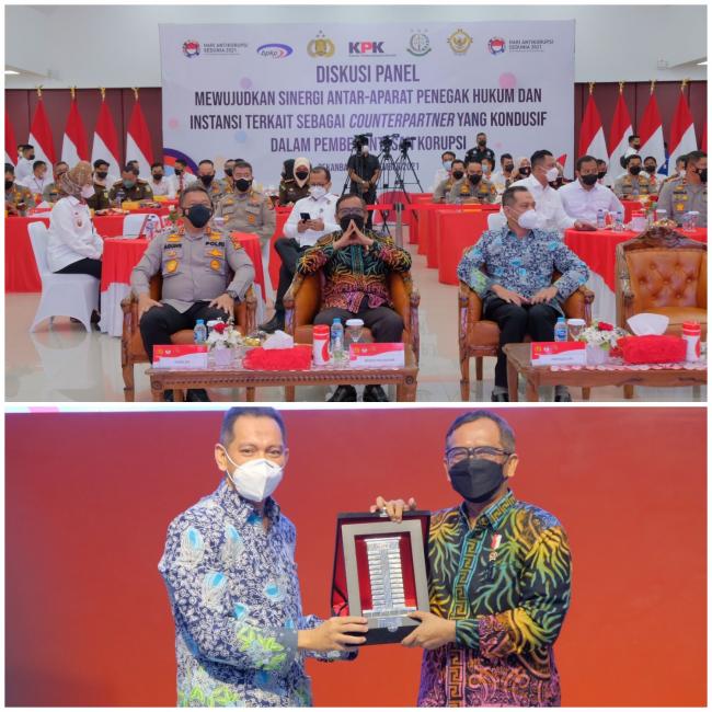 KPK Gelar Rakor APH di Mapolda Riau, 3 Poin Penting Yang Disampaikan Menko Polhukam RI