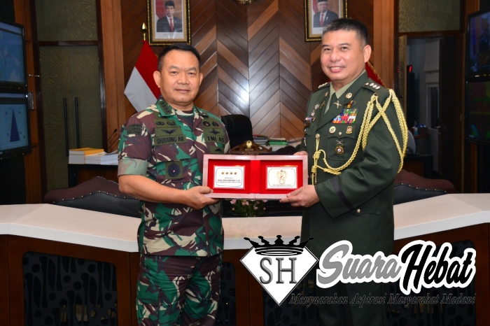 Kasad Jenderal TNI Dudung Terima Kunjungan Atase Pertahanan Filipina