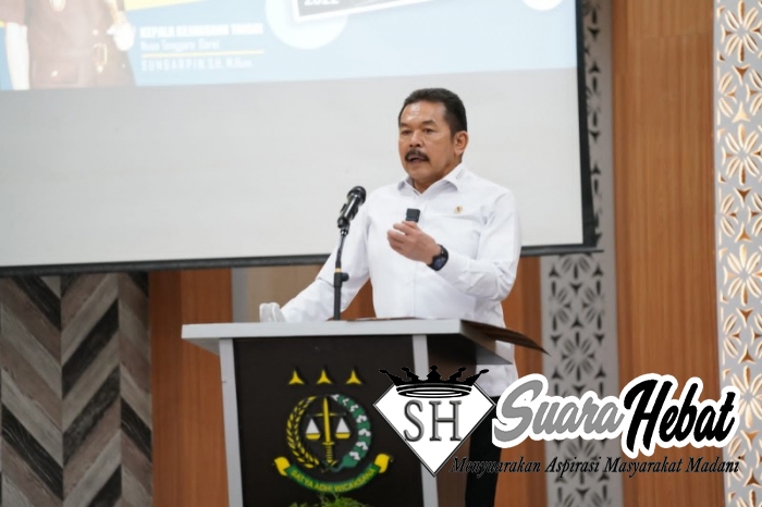 Jaksa Agung ST Burhanuddin : Keadilan Yang Didasari Dengan Hati Nurani Harus Terus Dilatih