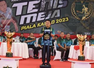 Kasad Jenderal TNI Dr. Dudung Buka Kejuaraan Tenis Meja Piala Kasad Tahun 2023