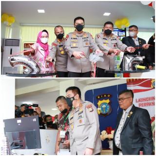 Tingkatkan Pelayanan Publik, Kapolda Riau Launching Tempat Pelayanan Perpanjangan KTA Satpam