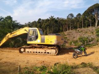 Mantan Kades Tanjung Medang Inisial Y Diduga Rambah dan Jual Hutan Produksi Terbatas
